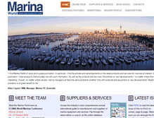 Tablet Screenshot of marinaworld.co.uk